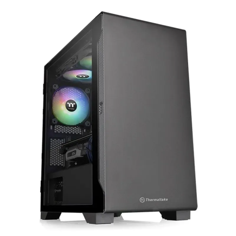 Vỏ Case Thermaltake S100 Black Tempered Glass