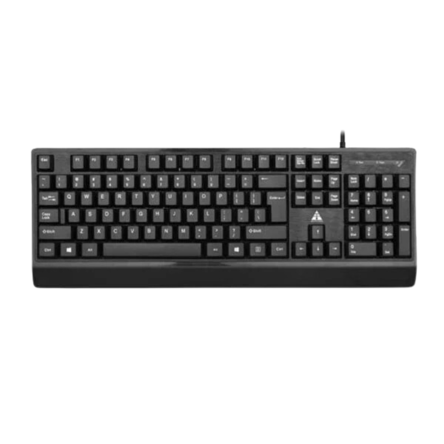 Bàn Phím Văn Phòng GK301 Đen 104 Phím