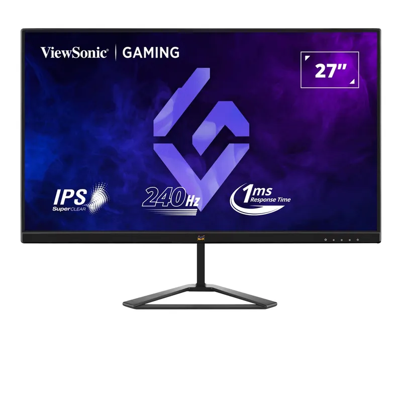 Màn Hình Máy Tính gaming FPS Viewsonic VX2779A-HD-PRO | 24 inch, Full HD, IPS, 240Hz, 1ms, phẳng, Đen