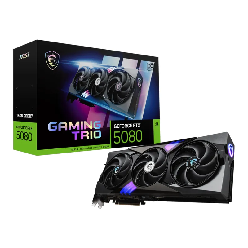 Card màn hình MSI RTX 5080 16G GAMING TRIO OC