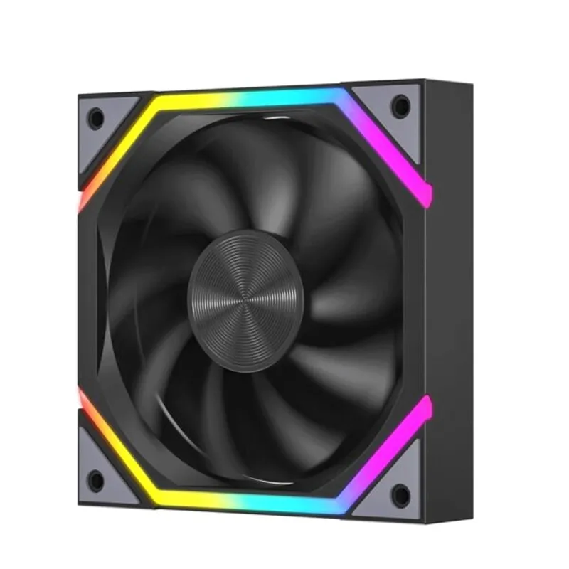 Fan case Leopard Galaxy ARGB - Đen | Bộ 5 fan 12cm, hiệu năng cao, sync main