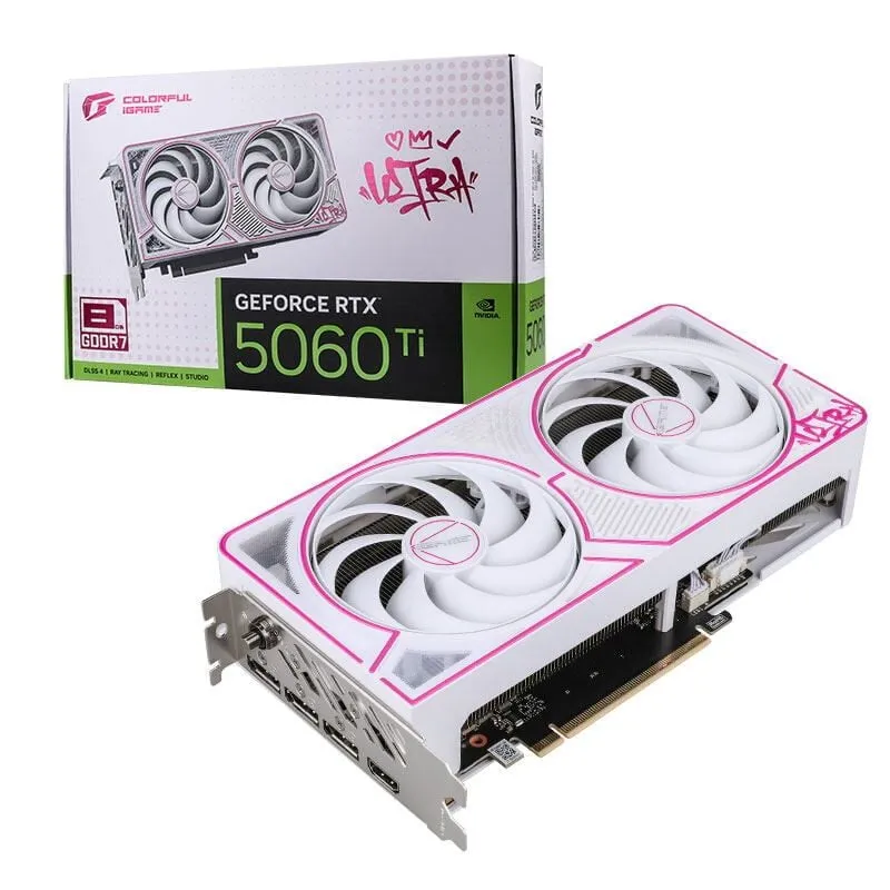 Card màn hình Colorful iGame RTX 5060 Ti Ultra W DUO OC 8GB-V