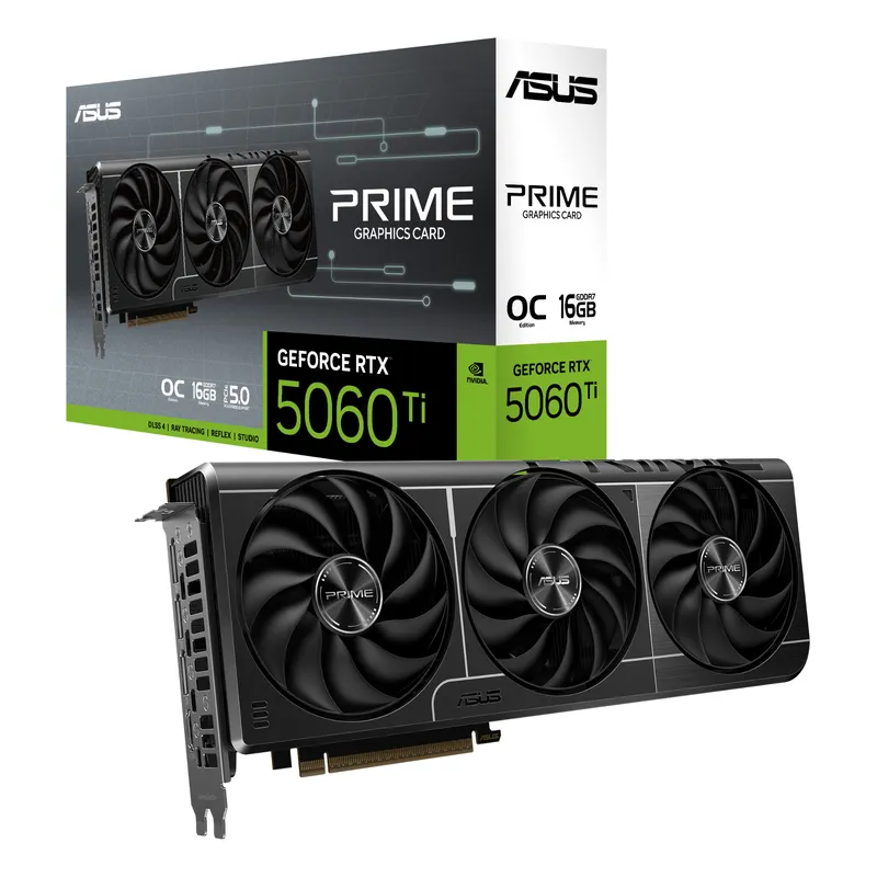 Card màn hình ASUS PRIME RTX 5060 Ti 16GB GDDR7 OC Edition