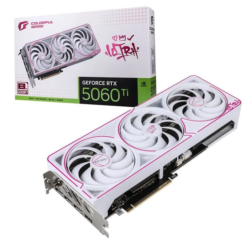Card màn hình Colorful iGame RTX 5060 Ti Ultra W OC 8GB-V