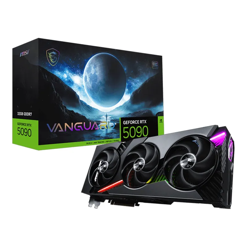 Card màn hình MSI RTX 5090 32G VANGUARD SOC