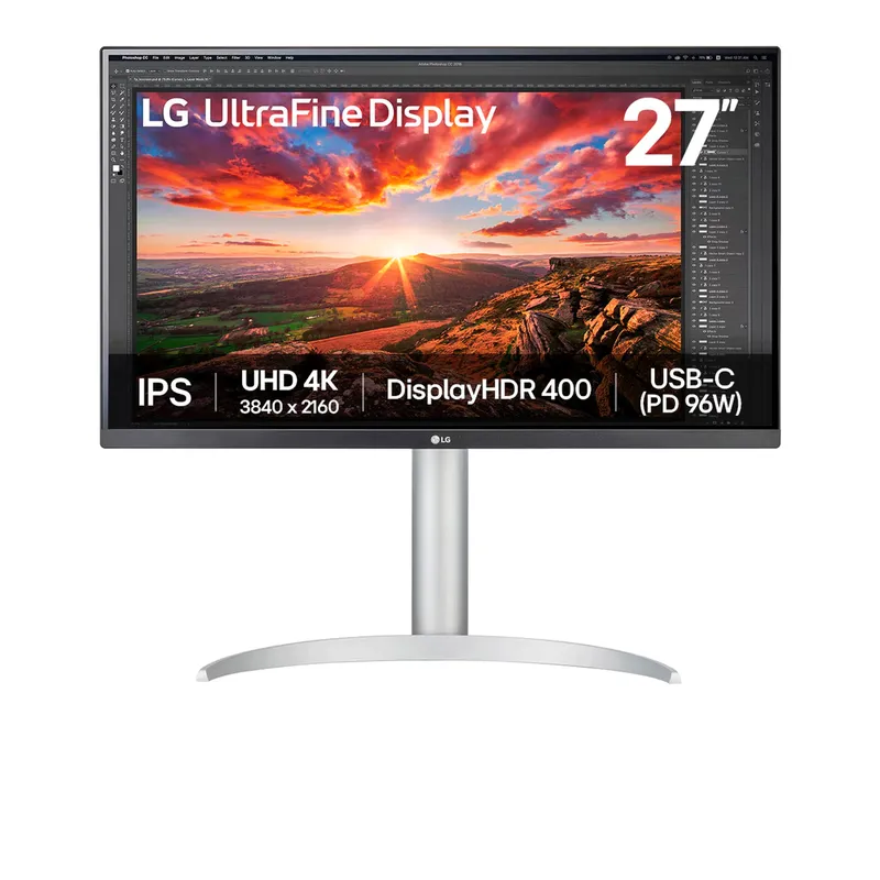 Màn Hình Máy Tính LG 4K 27UP850K-W.ATV | 27 inch, UHD, IPS, 60Hz, 5ms, USB-C