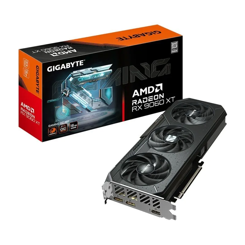 Card màn hình Gigabyte Radeon RX 9060 XT Gaming OC 16GB