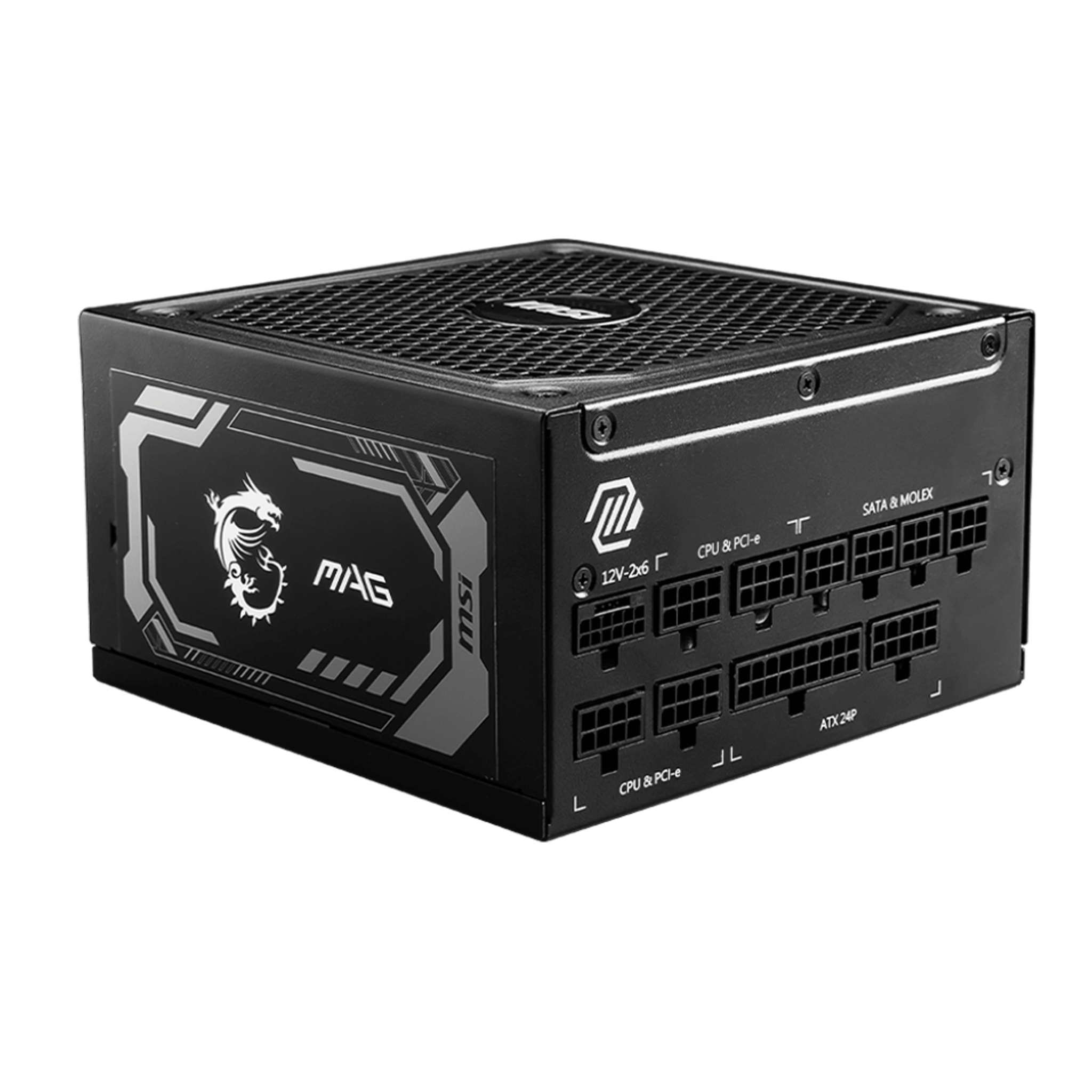 Nguồn Máy Tính MSI MAG A1000GL PCIe 5.0 | 80 Plus Gold, Full Modular