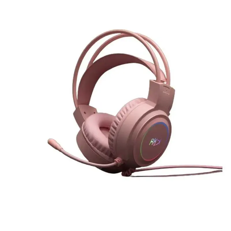 Tai nghe RKX 3.5 Gaming Không hộp (Hồng)