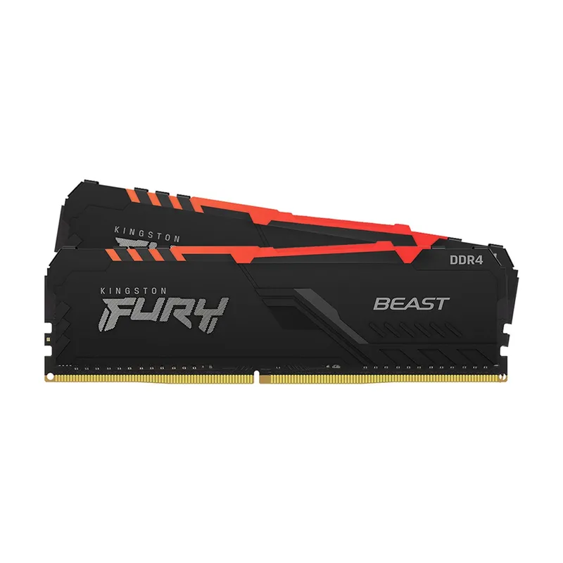 Ram PC Kingston HyperX Fury Beast RGB 32GB DDR4 3200MHz (KF432C16BBAK2/32) (1x32GB)