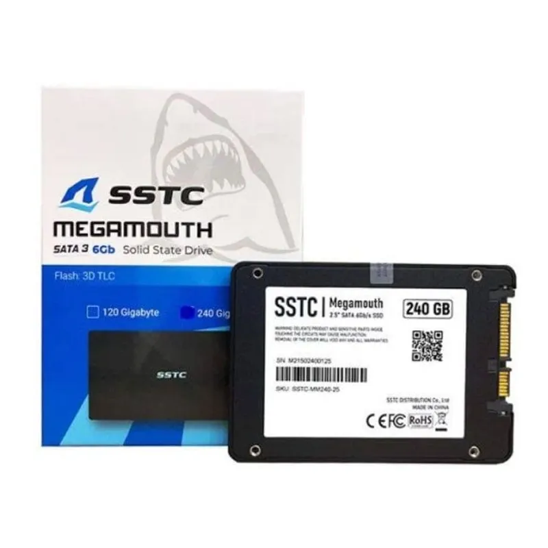 Ổ Cứng SSD 240GB SSTC Megamouth Sata III (SSTC-MM240-25)