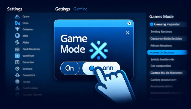 Bật chế độ Game Mode
