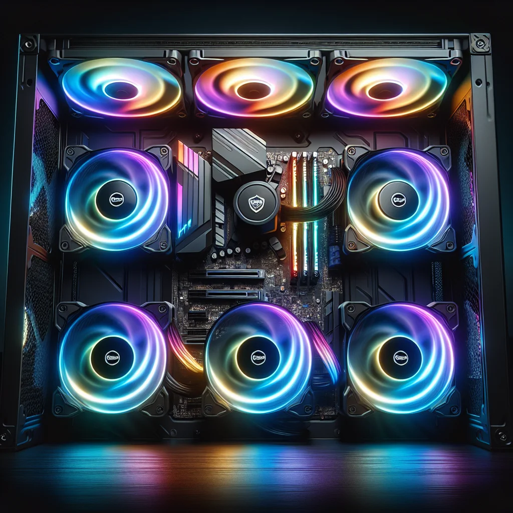 Bộ 3 quạt Deepcool FC120 ARGB, lựa chọn hiệu năng trên giá thành tốt nhất với thiết kế gương vô cực đẹp mắt.