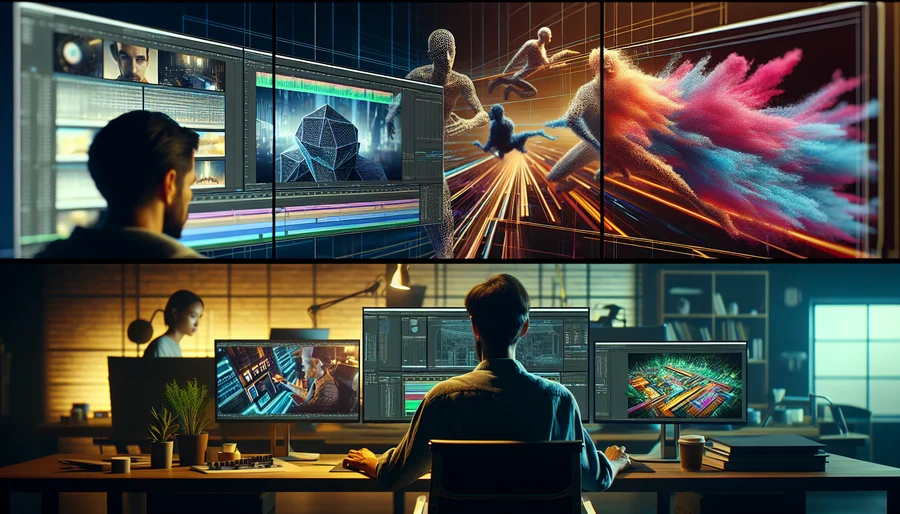 Các công việc sáng tạo như chỉnh sửa video, thiết kế 3D, và đồ họa hưởng lợi từ PC mạnh mẽ.