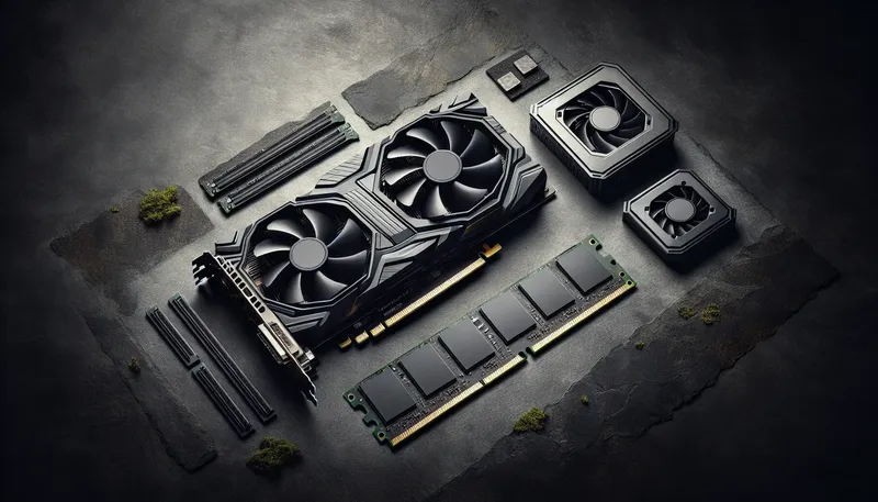 Các linh kiện phần cứng quan trọng để tăng FPS bao gồm card đồ họa (GPU), CPU, và RAM.