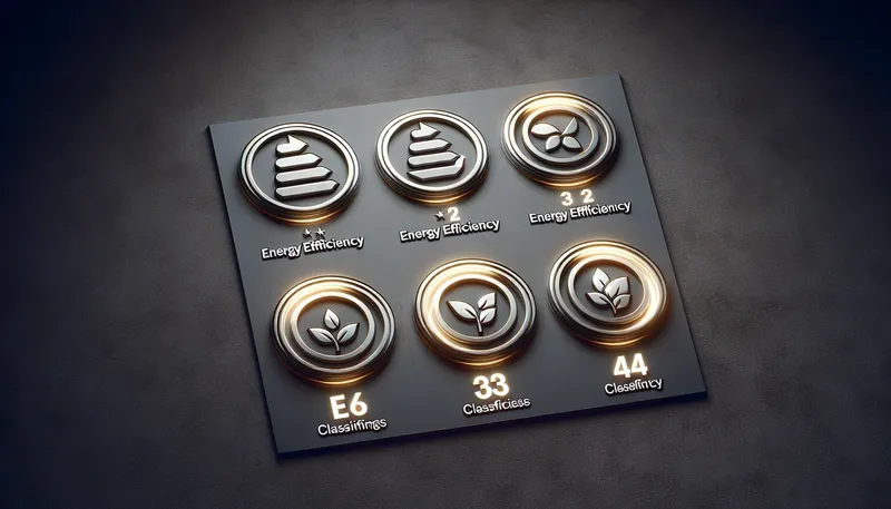 Các logo chứng nhận hiệu suất nguồn 80 Plus từ Bronze, Gold, Platinum đến Titanium được xếp hạng.