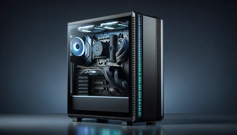 Cận cảnh bộ PC dựng phim 4K dưới 30 triệu với case thoáng khí và linh kiện mạnh mẽ.