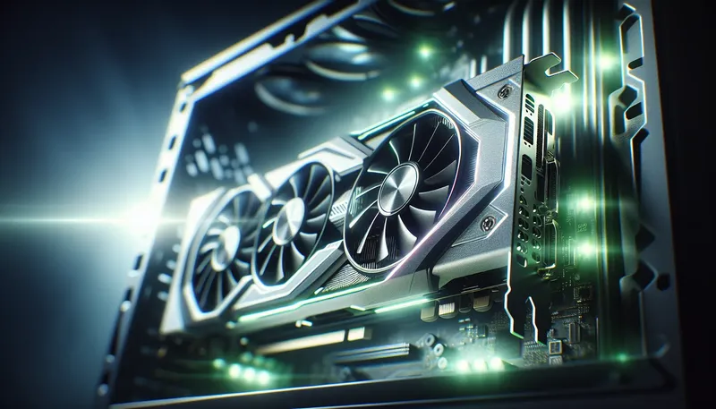Cận cảnh card đồ họa NVIDIA GeForce RTX 4060 Ti, lựa chọn tối ưu cho PC livestream.