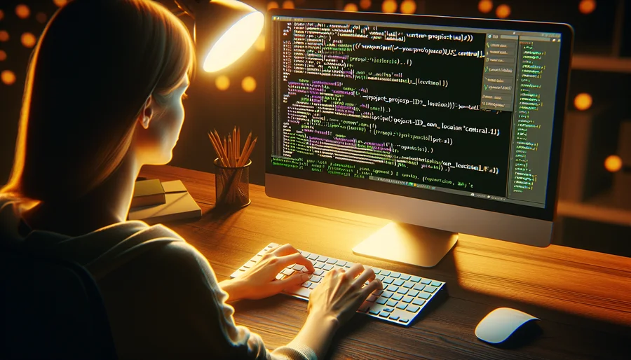 Cập nhật code Python để chỉ định đúng location us-central1 cho Vertex AI.