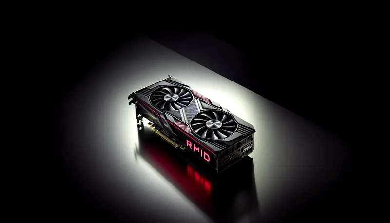 Card đồ họa AMD Radeon RX 6600, một đối thủ đáng gờm của RTX 3050 trong cùng phân khúc.