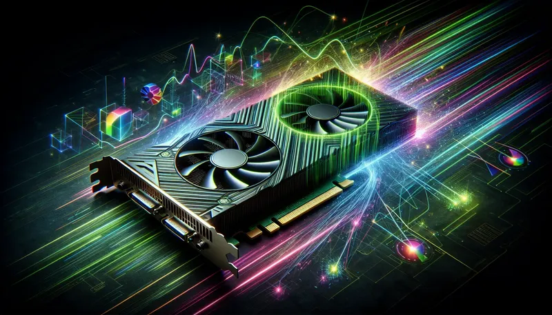Card đồ họa NVIDIA GeForce RTX 4060 8GB với nhân CUDA mạnh mẽ tăng tốc hiệu ứng và xuất file video.