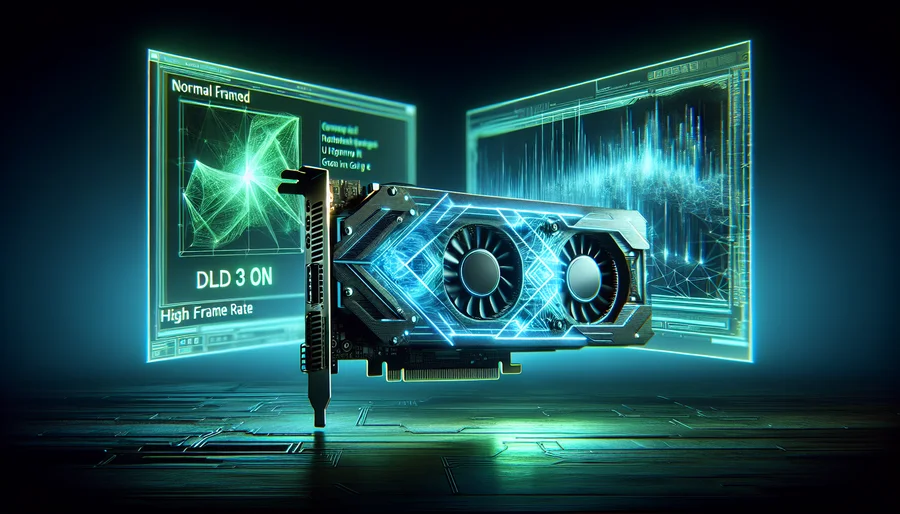 Card đồ họa NVIDIA RTX 4060 mới với công nghệ DLSS 3 Frame Generation đột phá.