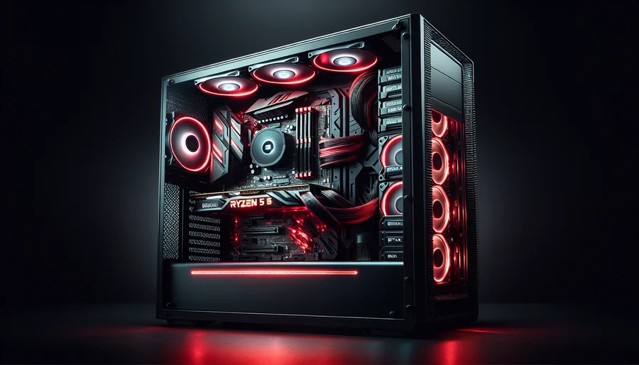 Cấu hình PC 25 triệu AMD Ryzen 5 7500F và RTX 4060 8GB tối ưu cho game thủ muốn FPS cao.