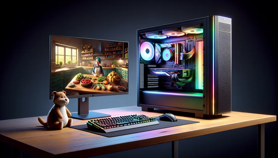 Cấu hình PC chơi game nấu ăn 3D mượt mà, sắc nét không giật lag.