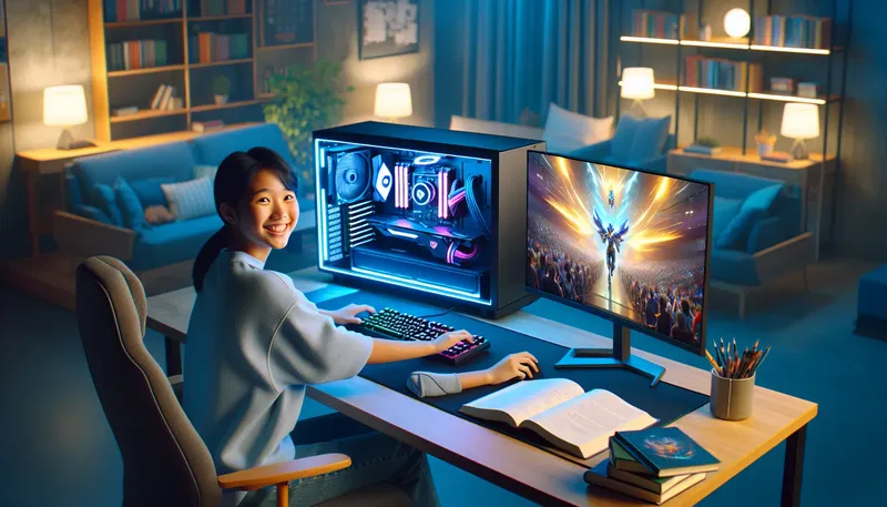 Cấu hình PC Core i3 cho sinh viên 2025 cân bằng giữa học tập, đồ họa và chơi game.