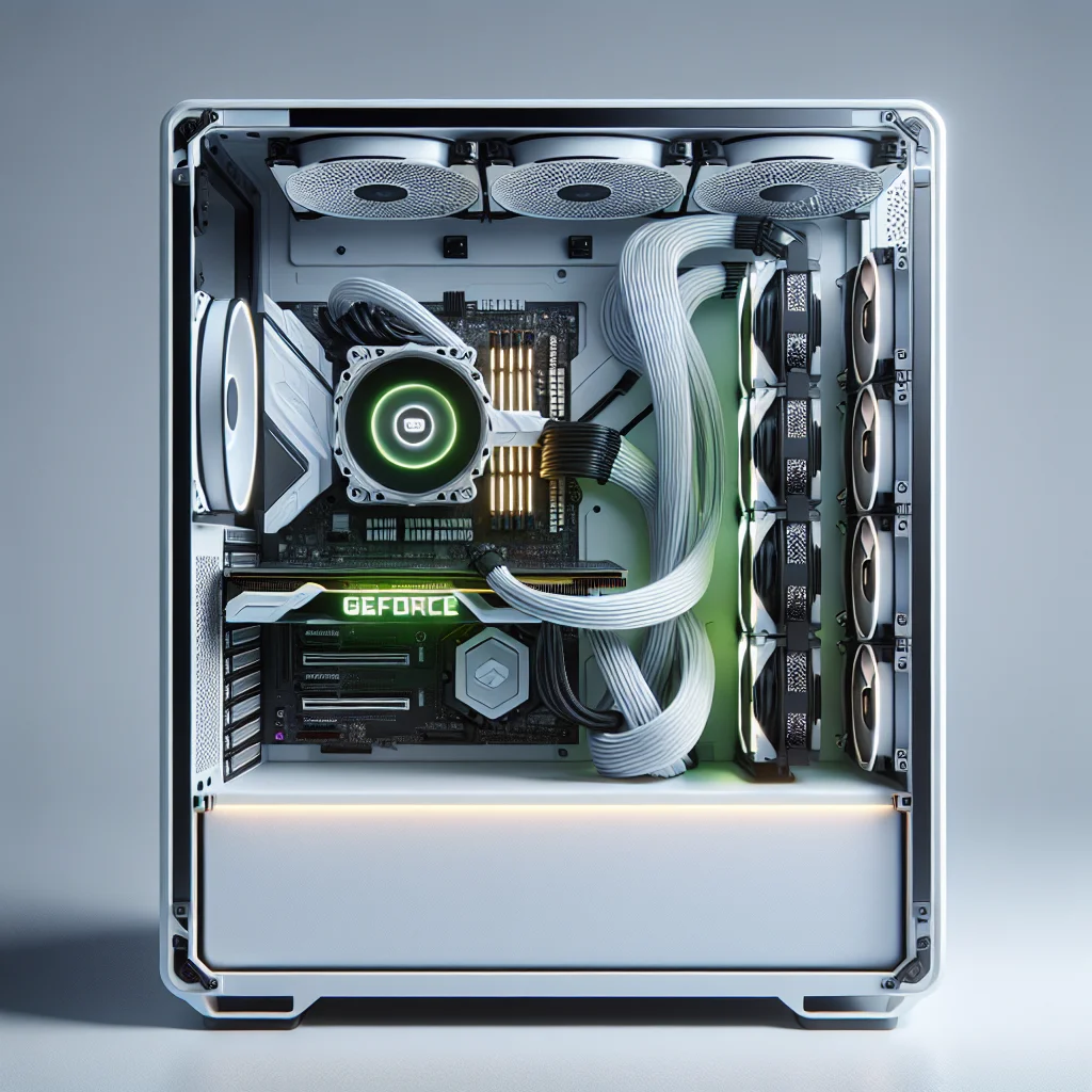 Cấu hình PC dựng phim chuyên nghiệp cho DaVinci Resolve với CPU Intel Core i7 và card đồ họa RTX 4070 Super.