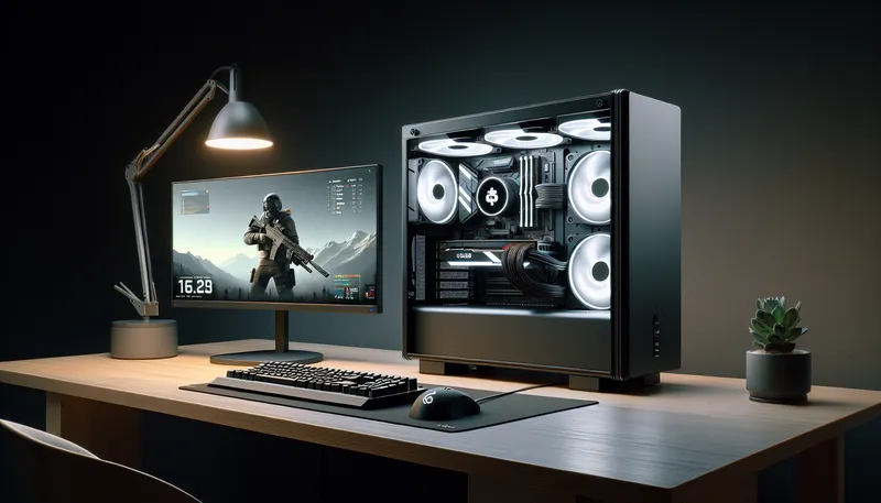 Cấu hình PC gaming cũ Core i7 8700 và GTX 1660 Super cân bằng, giá hợp lý.