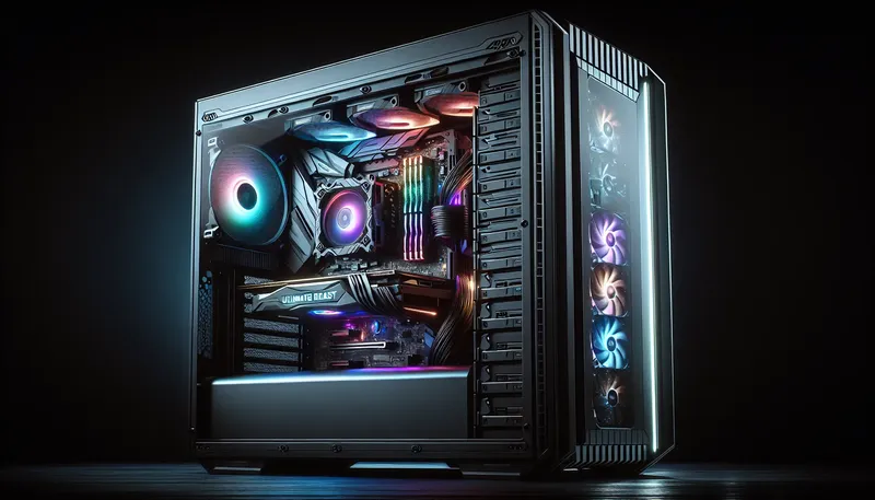 Cấu hình PC gaming ultimate trang bị i9-14900KF và RTX 4090.