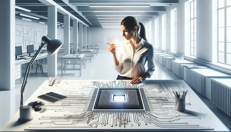 Cơ chế render của CPU được ví như một kỹ sư trưởng bậc thầy xử lý tuần tự các tác vụ phức tạp.