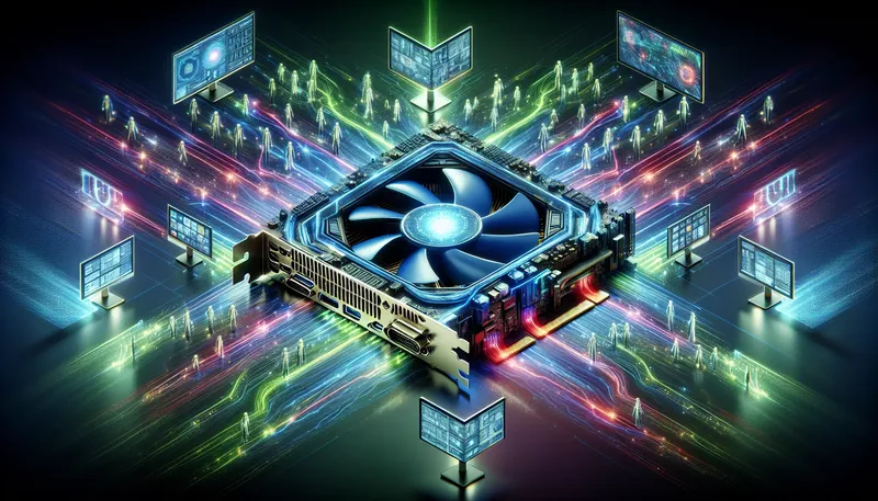 Công nghệ ảo hóa vGPU cho phép chia sẻ tài nguyên một card đồ họa RTX Ada cho nhiều máy ảo.