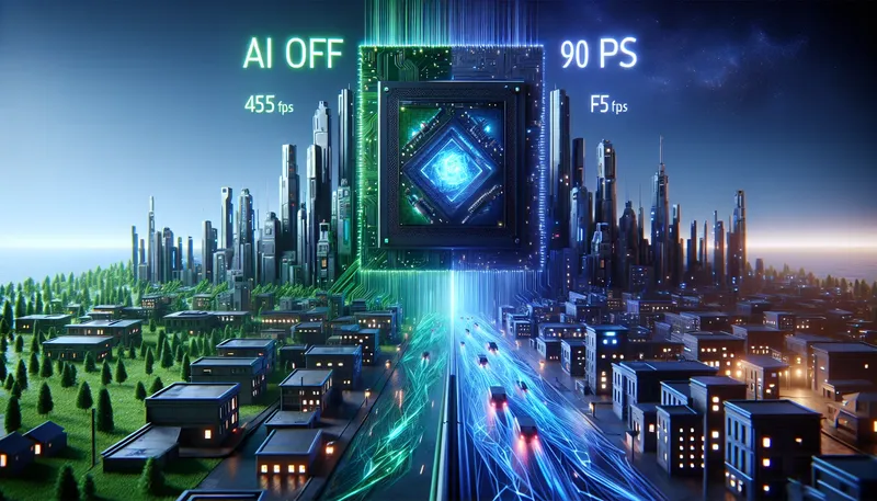 Công nghệ DLSS 3 và Frame Generation giúp card đồ họa RTX 4060 tăng vọt FPS khi chơi game.