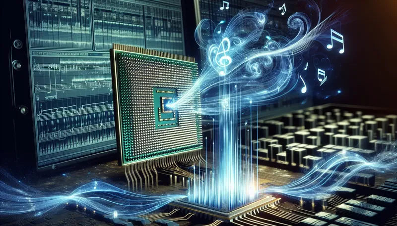 CPU đóng vai trò như một nhạc trưởng, xử lý các hiệu ứng và nhạc cụ ảo trong PC làm nhạc.