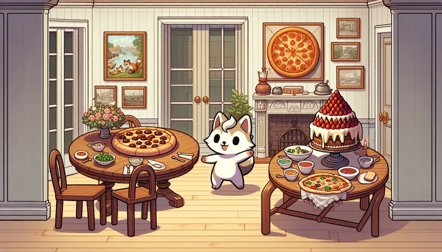 Dùng các món ăn đã chế biến để trang trí cho ngôi nhà thêm sống động trong Animal Crossing.