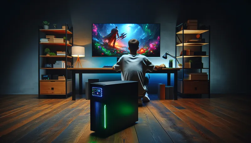 Game thủ an tâm trải nghiệm game đỉnh cao vì dàn PC đã được bảo vệ bởi bộ lưu điện UPS.