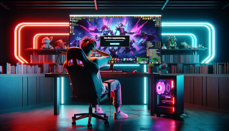 Game thủ bực bội vì PC giả lập bị treo, giật lag khi đang chơi game.