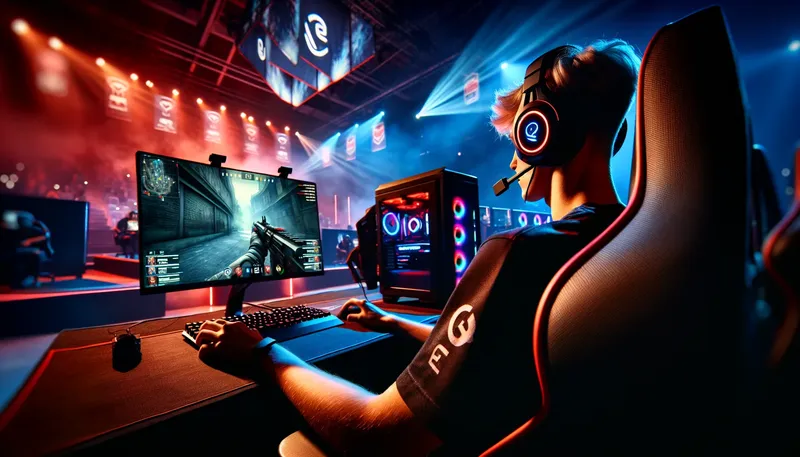 Game thủ eSports chuyên nghiệp sử dụng CPU AMD 3D V-Cache để tối đa hóa FPS.