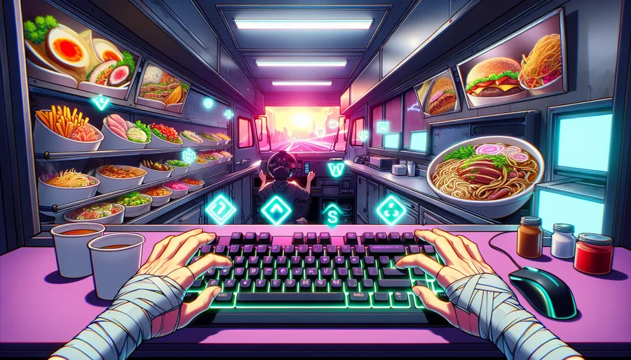 Gameplay gõ phím tốc độ cao của game Cook, Serve, Delicious! 3?!