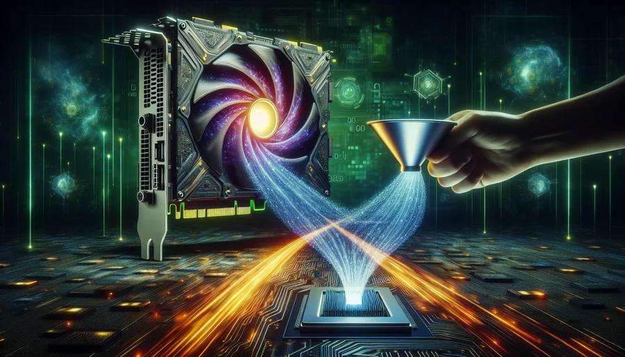 Hình ảnh minh họa về hiện tượng nghẽn cổ chai (bottleneck) do CPU gây ra cho card đồ họa.