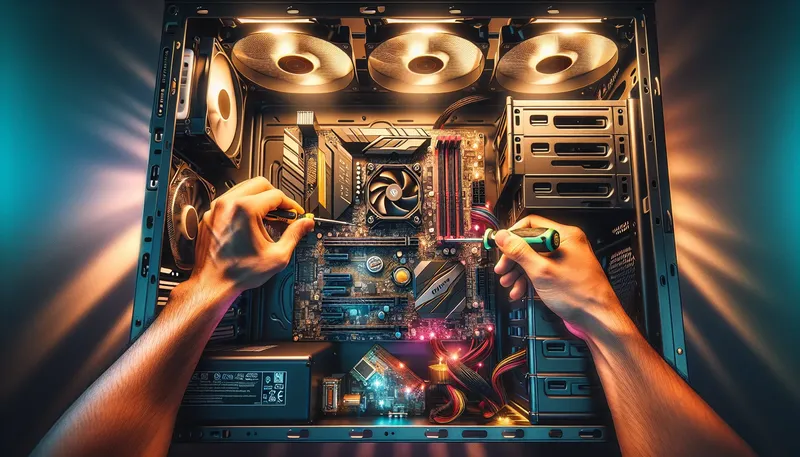Hướng dẫn các bước tự tay lắp ráp một bộ PC gaming cho người mới bắt đầu.