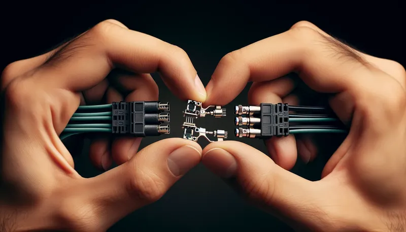 Hướng dẫn cắm nối tiếp dây quạt theo cơ chế Daisy-Chain.