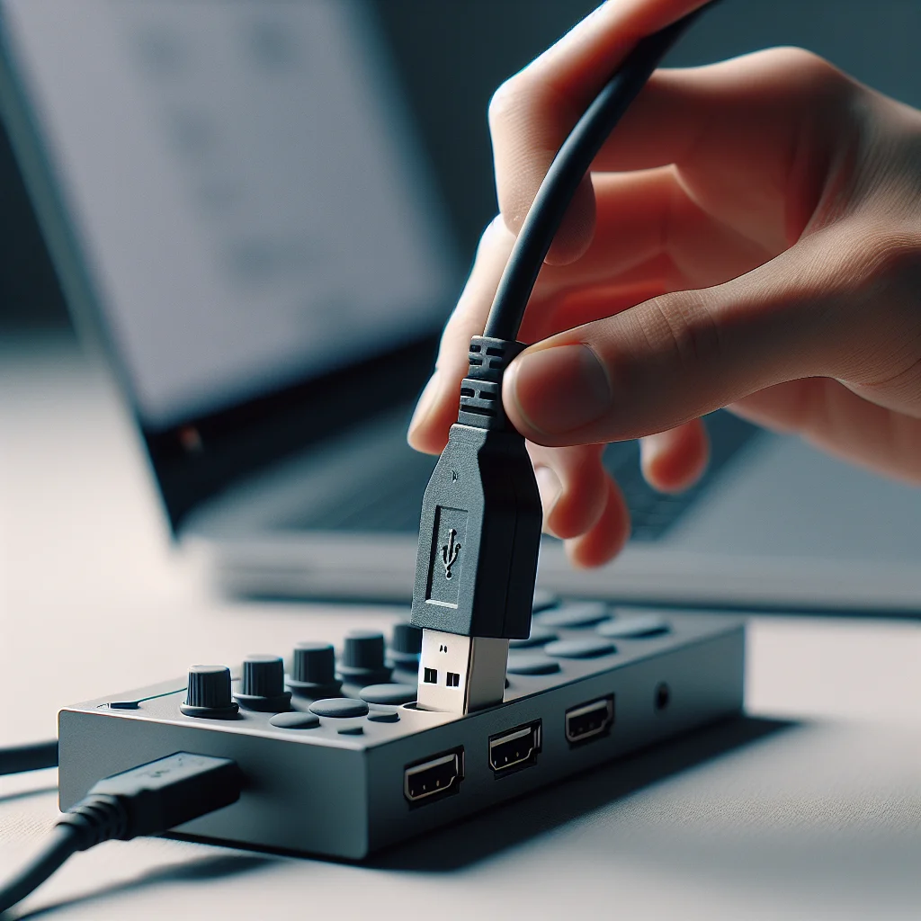 Hướng dẫn kết nối MIDI controller với máy tính qua cổng USB đơn giản.