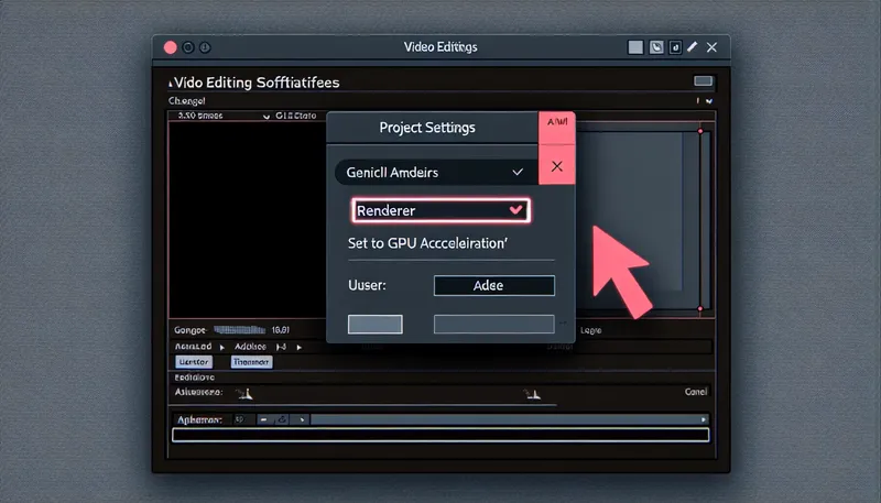 Hướng dẫn kích hoạt chế độ render bằng GPU Acceleration (CUDA) trong Adobe Premiere Pro.