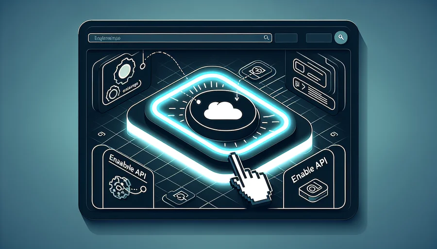 Hướng dẫn kích hoạt Generative Language API trên Google Cloud Console.