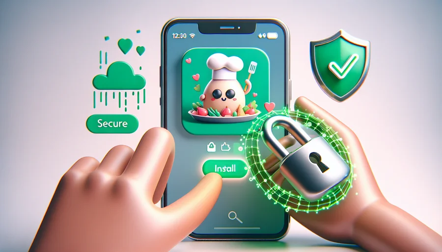 Hướng dẫn tải game nấu ăn offline an toàn từ cửa hàng ứng dụng chính thức.