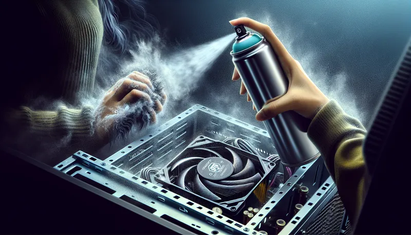 Hướng dẫn vệ sinh bụi bám trên radiator của tản nhiệt nước AIO.