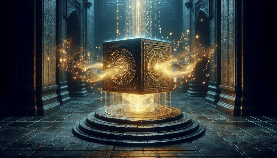 Kanai's Cube đang biến đổi một trang bị hiếm thành một vũ khí Legendary huyền thoại.